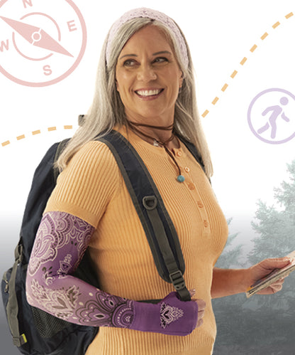 Juzo Soft Compression Sleeve - Signature Prints (USA Sizes)