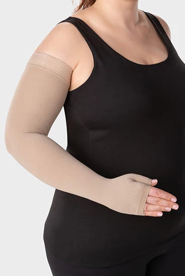 Juzo Classic Seamless Compression Sleeve with Gauntlet